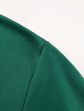 Load image into Gallery viewer, Women Crewneck Sweatshirt Green Pullover Graphic Christmas Element Sweatshirt
