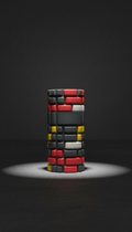 Textured Foam Roller For Deep Tissue Release