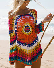 Load image into Gallery viewer, Women&#39;s Colorful Sun Protection Swimsuit Cover Ups
