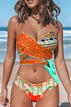 Load image into Gallery viewer, Bohemian Tropical Print Bikini
