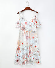Load image into Gallery viewer, Women&#39;s Casual Floral Printed Lace Dresses
