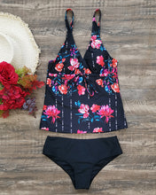 Load image into Gallery viewer, Printed High Waist Two Pieces Beachwear Tankini
