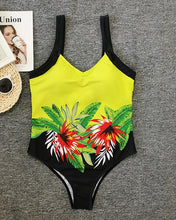 Load image into Gallery viewer, Women&#39;s Summer Floral Printed One-Piece Swimsuits
