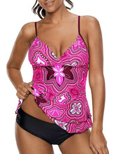 Load image into Gallery viewer, Women Summer Print Sexy Tankinis Swimwear
