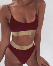 Load image into Gallery viewer, Wowen Sexy Sequin Bikini
