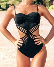 Load image into Gallery viewer, One Pieces Women Sexy Quick Dry Swimwear Backless Comfortable Bathing Suits
