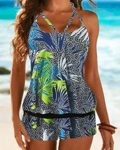Load image into Gallery viewer, Halter U-Neck Casual Tankinis Swimsuits
