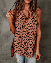 Load image into Gallery viewer, Women Floral Print V-Neck Tank

