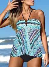Load image into Gallery viewer, Print Strapless Tankini Sets
