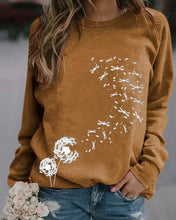 Load image into Gallery viewer, Floral Pattern Round Neck Full Sleeve Sweatshirts
