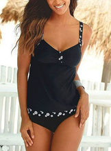 Load image into Gallery viewer, Ruched Dotted Tankini Sets
