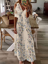 Load image into Gallery viewer, Vacation Butterfly Floral Regular Fit Dresses
