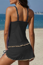 Load image into Gallery viewer, Sparkle Print Wrap Tankini Sets
