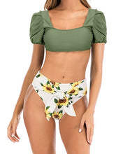 Load image into Gallery viewer, Women High Waist Bikini Set Swimsuit
