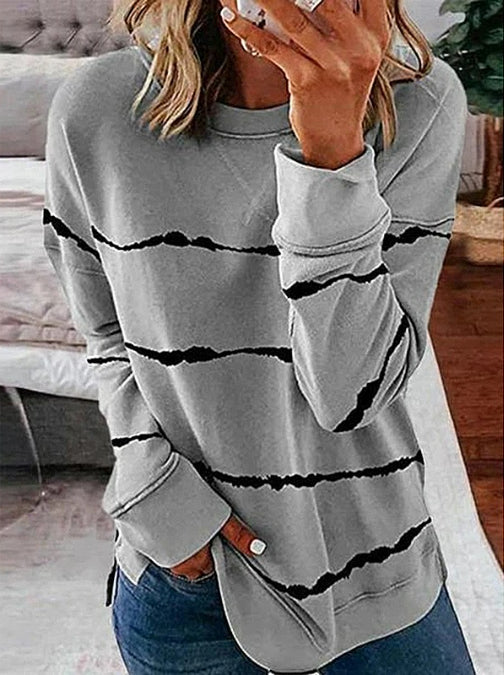Women's Pullover Sweatshirt Print Daily Going out Casual Streetwear Hoodies Sweatshirts