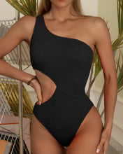 Load image into Gallery viewer, Women Solid Color One-Piece Swimsuit
