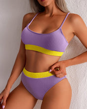 Load image into Gallery viewer, Women High Waist Swimwear  Sexy Female Bikini
