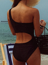 Load image into Gallery viewer, Open Back One Piece Monokini Swimsuit
