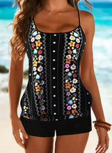 Load image into Gallery viewer, Print Floral Strap Tankini Sets
