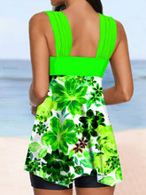 Load image into Gallery viewer, Floral V-Neck One Piece Swimsuit
