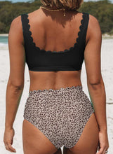 Load image into Gallery viewer, Leopard Floral Print Bikini Sets
