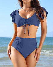 Load image into Gallery viewer, Strapped Push-up Swimsuit Bikini
