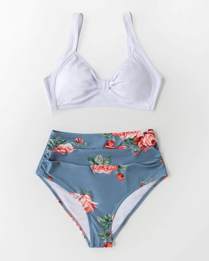 Women's Tropical Printed Style Bikinis