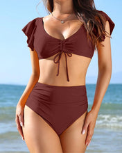 Load image into Gallery viewer, Strapped Push-up Swimsuit Bikini
