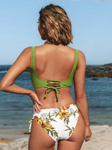 Load image into Gallery viewer, Twist Front V Neck Bikini
