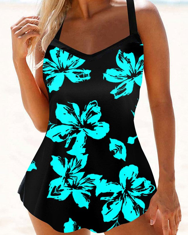 Women's Swimwear One Piece Floral Print
